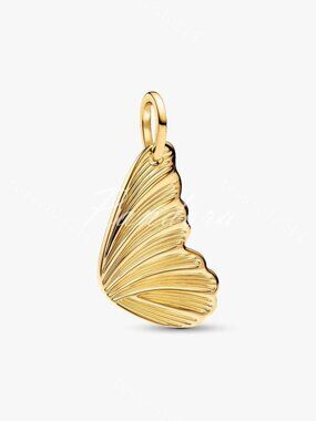 Pandora Engravable Butterfly Wing Tag Pendant